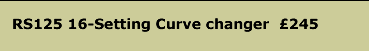 Curve Changer 16 setting